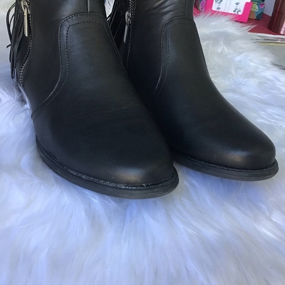 Black Dollhouse Ankle Booties - Picture 3 of 11